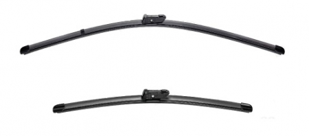 Accesorii auto - Set stergatoare parbriz VALEO SILENCIO FLAT BLADE 577890, lungime 750 mm, 500 mm, lama stergator lata, pentru FORD TRANSIT
