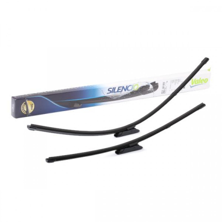Set stergatoare parbriz VALEO SILENCIO FLAT BLADE 577942, lungime 380 mm, 650 mm, lama stergator lata [2]