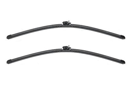 Accesorii auto - Set stergatoare parbriz VALEO SILENCIO FLAT BLADE SET 577968, lungime 650 mm, 600 mm, lama stergator lata