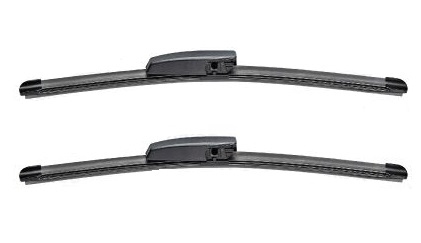 Accesorii auto - Set stergatoare parbriz VALEO SILENCIO X.TRM FLAT BLADE SET 574309, lungime 650 mm, 550 mm, fara carcasa, cu spoiler