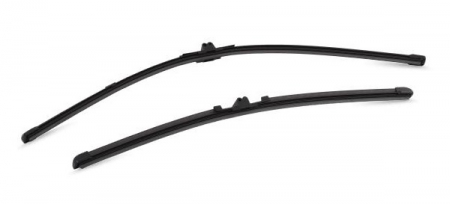 Accesorii auto - Set stergatoare parbriz VALEO SILENCIO X.TRM FLAT BLADE SET 574321, lungime 600 mm, 475 mm, fara carcasa, cu spoiler