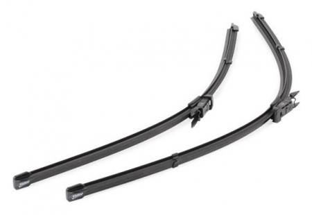 Accesorii auto - Set stergatoare parbriz VALEO SILENCIO X.TRM FLAT BLADE SET 574322, lungime 700 mm, 600 mm, fara carcasa, cu spoiler