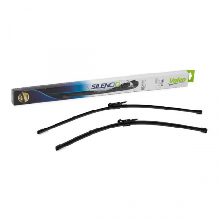 Set stergatoare parbriz VALEO SILENCIO X.TRM FLAT BLADE SET 574325, lungime 650 mm, 580 mm, fara carcasa, cu spoiler [2]