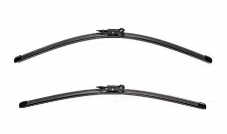 Accesorii auto - Set stergatoare parbriz VALEO SILENCIO X.TRM FLAT BLADE SET 574342, lungime 500 mm, fara carcasa, cu spoiler