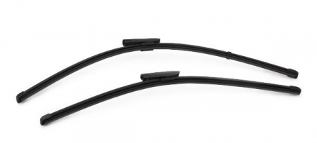 Accesorii auto - Set stergatoare parbriz VALEO SILENCIO X.TRM FLAT BLADE SET 574357, lungime 650 mm, 550 mm, fara carcasa, cu spoiler