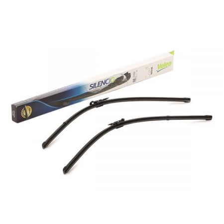 Set stergatoare parbriz VALEO SILENCIO X.TRM FLAT BLADE SET 574358, lungime 650 mm, fara carcasa, cu spoiler [2]