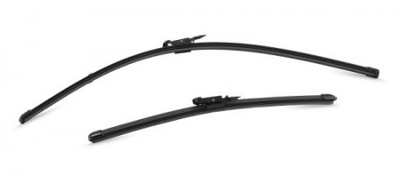 Accesorii auto - Set stergatoare parbriz VALEO SILENCIO X.TRM FLAT BLADE SET 574375, lungime 650 mm, 400 mm, fara carcasa, cu spoiler