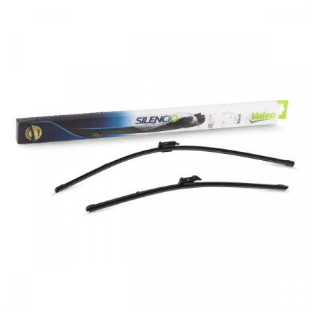 Set stergatoare parbriz VALEO SILENCIO X.TRM FLAT BLADE SET 574377, lungime 650 mm, 500 mm, fara carcasa, cu spoiler [2]