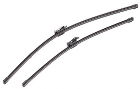 Accesorii auto - Set stergatoare parbriz VALEO SILENCIO X.TRM FLAT BLADE SET 574385, lungime 600 mm, 475 mm, fara carcasa, cu spoiler