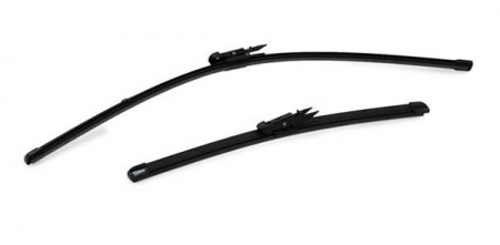 Accesorii auto - Set stergatoare parbriz VALEO SILENCIO X.TRM FLAT BLADE SET 574388, lungime 600 mm, 380 mm, fara carcasa, cu spoiler
