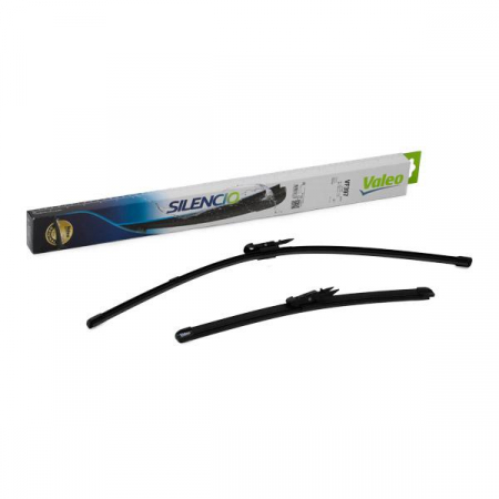 Set stergatoare parbriz VALEO SILENCIO X.TRM FLAT BLADE SET 574388, lungime 600 mm, 380 mm, fara carcasa, cu spoiler [2]