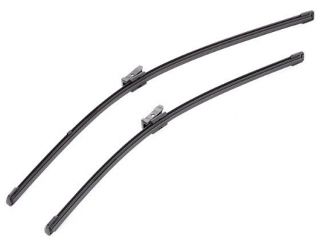 Accesorii auto - Set stergatoare parbriz VALEO SILENCIO X.TRM FLAT BLADE SET 574462, lungime 600 mm, 500 mm, cu spoiler