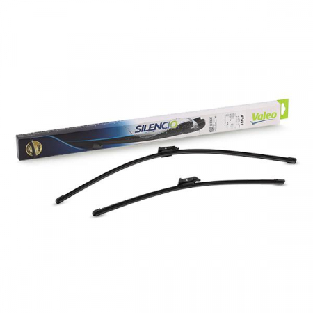 Set stergatoare parbriz VALEO SILENCIO X.TRM FLAT BLADE SET 574651, lungime 650 mm, 475 mm, fara carcasa, cu spoiler [2]