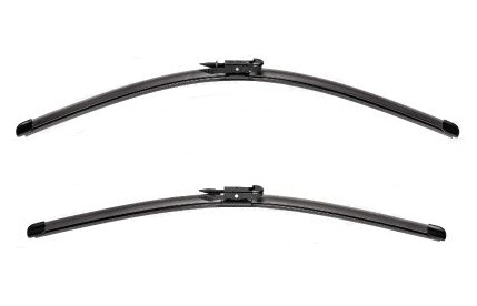 Accesorii auto - Set stergatoare parbriz VALEO SILENCIO X.TRM FLAT BLADE SET 574654, lungime 650 mm, fara carcasa, cu spoiler