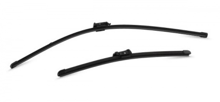 Accesorii auto - Set stergatoare parbriz VALEO SILENCIO X.TRM FLAT BLADE SET 574668, lungime 650 mm, 400 mm, fara carcasa, cu spoiler