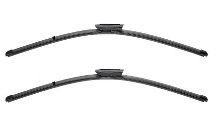 Accesorii auto - Set stergatoare parbriz VALEO SILENCIO X.TRM FLAT BLADE SET 574365, lungime 600 mm, 450 mm, fara carcasa, cu spoiler