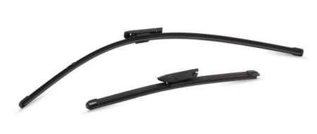 Accesorii auto - Set stergatoare parbriz VALEO SILENCIO X.TRM FLAT BLADE SET 574703, lungime 650 mm, 350 mm, fara carcasa, cu spoiler