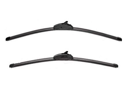 Accesorii auto - Set stergatoare parbriz VALEO SILENCIO X.TRM FLAT BLADE SET 577836, lungime 600 mm, 500 mm, fara carcasa, cu spoiler
