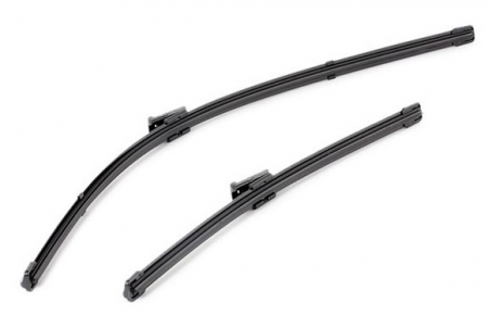 Accesorii auto - Set stergatoare parbriz VALEO SILENCIO X.TRM FLAT BLADE SET 577845, lungime 650 mm, 400 mm, fara carcasa