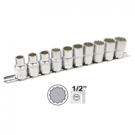 Scule si echipamente - Set Tubulare 1/2` Inelare Jbm