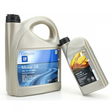 Pachete revizie - Set Ulei Motor Opel 5W-30 5L 93165557+ Ulei Motor Opel 5W-30 1L 93165554