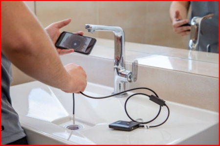 Set Videoscop Wi Fi Cu Diametru 6.0 Mm 0 Grade Sonda Camera Hd 90 Grade. Reversibil. 4 Piese [7]