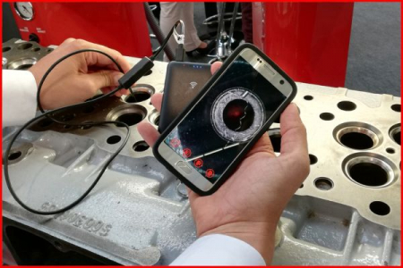 Set Videoscop Wi Fi Cu Diametru 6.0 Mm 0 Grade Sonda Camera Hd 90 Grade. Reversibil. 4 Piese [6]