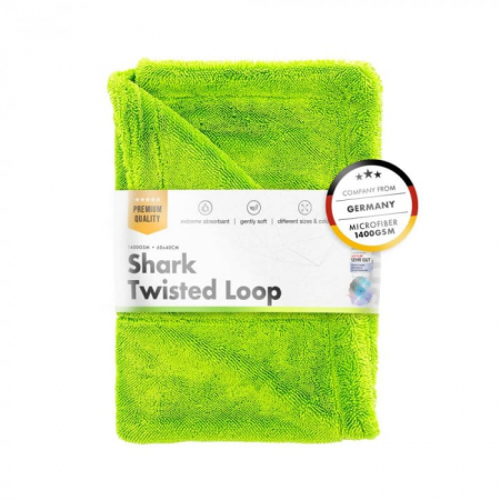 Intretinere auto - Shark Twisted Loop Towel, prosop uscare ultra absorbant, 1400 GSM