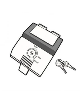 Moto/Atv - Sistem inchidere SHAD D1B481MAR gri inchis for SH48