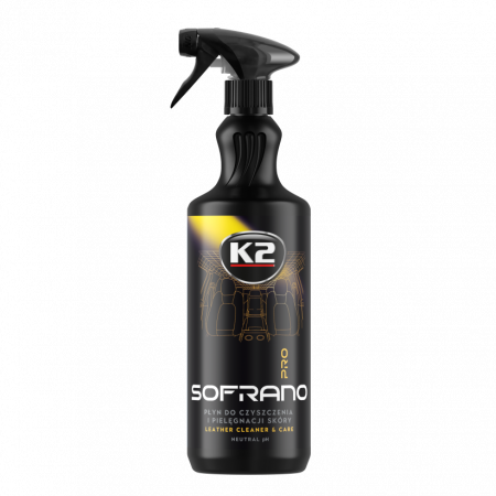 Intretinere auto - Solutie Curatare si Ingrijire Piele Auto K2 SOFRANO PRO, 1l