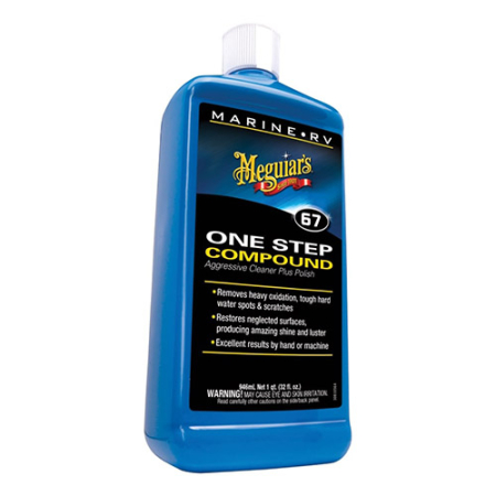 Intretinere auto - Soluție polish ambarcațiuni 945 ml – Meguiar’s Marine One – Step Compound