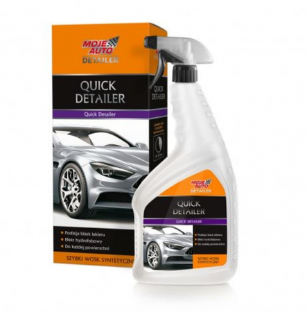 Intretinere auto - Solutie quick detailer ceara rapida Moje Auto 750ml