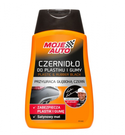 Intretinere auto - Solutie restaurare trimuri si plastice exterioare neagra efect mat Moje Auto 250ml
