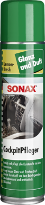 Intretinere auto - Spray Curatare Bord Cu Aroma Lamaie, Fara Silicon, 400Ml Sonax