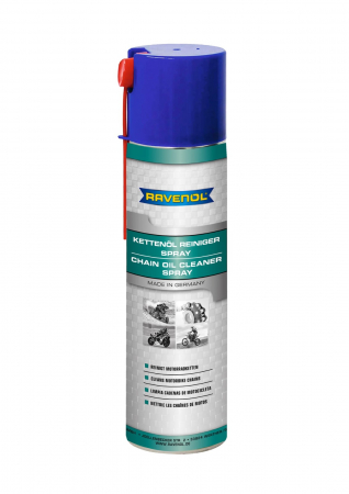 Curatare si intretinere lant moto - Spray curatare lant motocicleta Ravenol Kettenol 0,5L