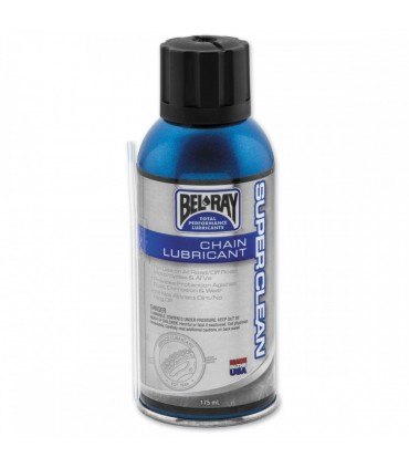Curatare si intretinere lant moto - Spray de lubrifiat lantul Bel-Ray SUPERCLEAN CHAIN LUBRICANT (spray 175ml)