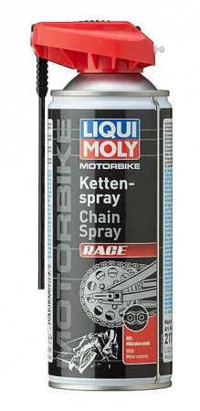 Vaselina si spray-uri tehnice moto - Spray Liqui Moly ungere lant Motorbike RACE 400ml
