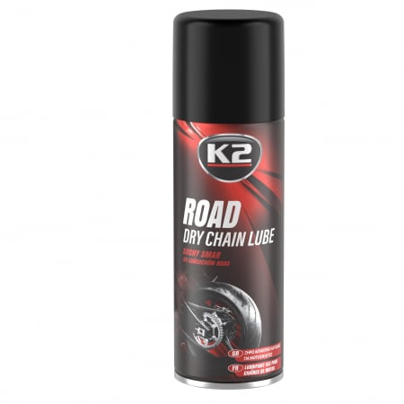 Vaselina si spray-uri tehnice moto - Spray vaselina uscata lanturi 400ml, ROAD, 01635 W143 K2