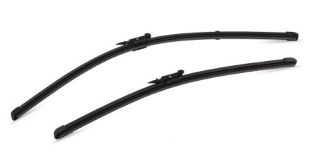 Accesorii auto - Set stergatoare parbriz VALEO SILENCIO X.TRM FLAT BLADE SET 574470, lungime 600 mm, 475 mm, fara carcasa, cu spoiler