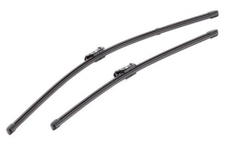 Accesorii auto - Set stergatoare parbriz VALEO SILENCIO X.TRM FLAT BLADE SET 574641, lungime 600 mm, 450 mm, fara carcasa, cu spoiler