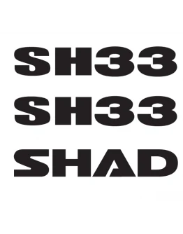 Moto/Atv - Stickere SHAD D1B333ETR for SH33