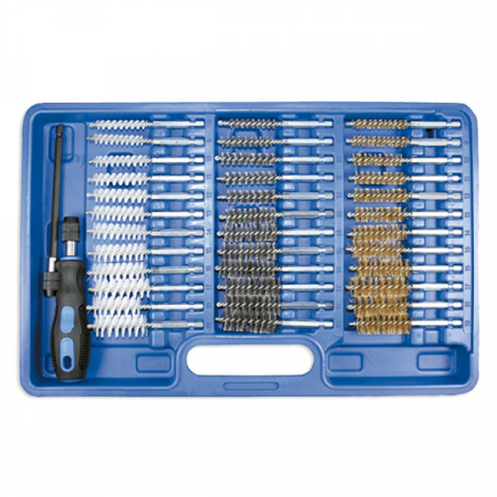 Scule si echipamente - Trusa 38 Perii De Sarma Rotunde Metalice Jbm