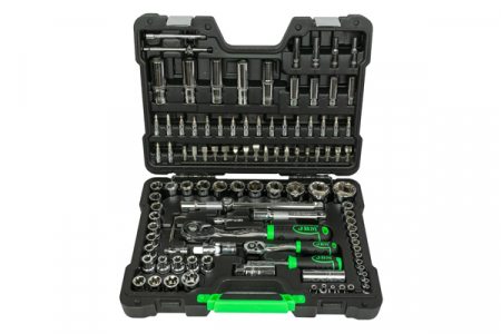 Scule si echipamente - Trusa De Tubulare 108 Piese Hexagonale - Cromat Jbm