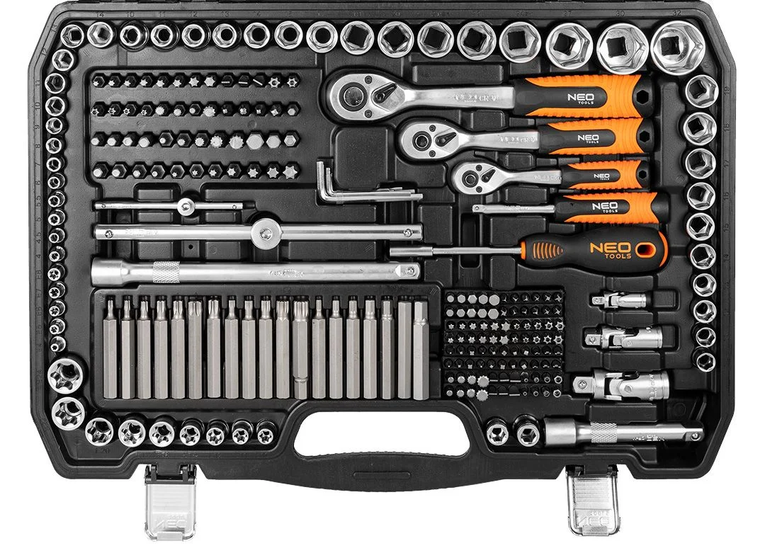 Trusa scule 1/2", 3/8", 1/4", 300 piese NEO TOOLS 10-218 [6]