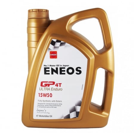 Ulei moto - Ulei de motor ENEOS GP4T Ultra Enduro 15W-50 E.GP15W50/4 4l