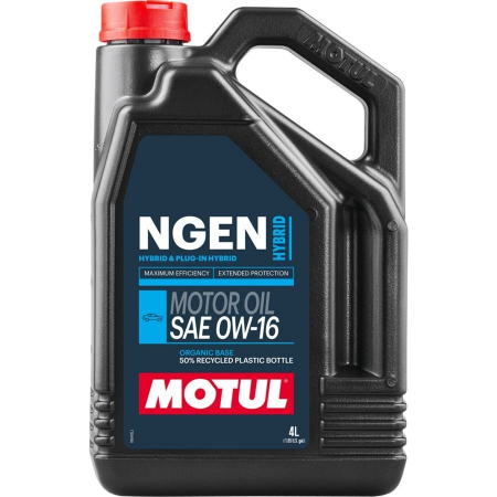 Uleiuri si Lichide Auto - Ulei de motor MOTUL NGEN Hybrid 0W-16 4L
