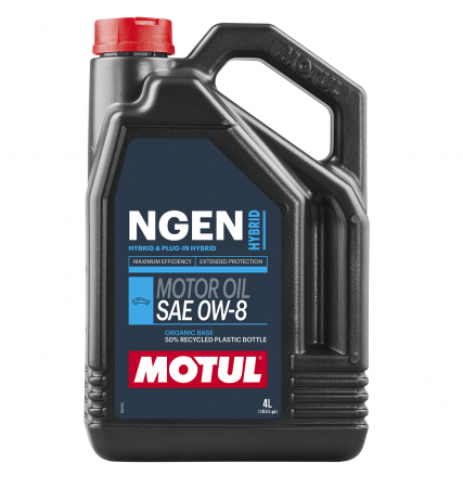 Uleiuri si Lichide Auto - Ulei de motor MOTUL NGEN Hybrid 0W-8 4L