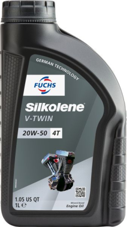 Uleiuri si lichide moto - Ulei de motor SILKOLENE V-TWIN 20W-50 1L