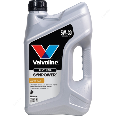 5W-30 - Ulei de motor VALVOLINE SYNPOWER XL-III C3 5W-30 5L