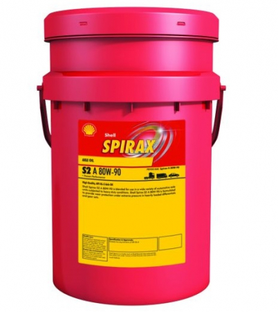 Uleiuri si Lichide Auto - Ulei diferential SHELL SPIRAX S2 A 80W90, pentru echipamente grele, volum 20 litri
